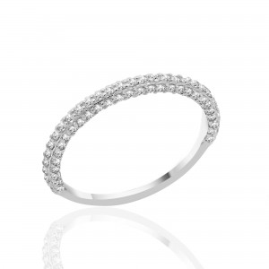 Δαχτυλίδι Σειρέ με Ζαφείρια L.C 0,45Ct DK0423